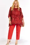 Костюм Элль-стиль 2263-13 красный