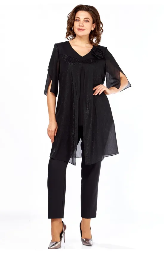 Костюм SVT-fashion 617 черный Костюм SVT-fashion 617 черный