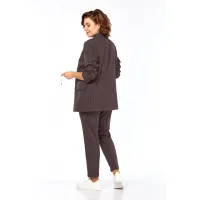 Костюм Ольга Стиль С958 коричневый