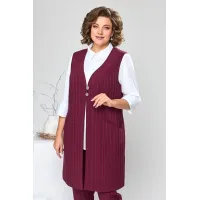 Костюм Romanovich 3-1759 бело-бордовый