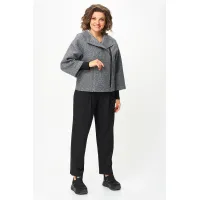 Костюм Michel Chic 1357-2 серо-чёрный