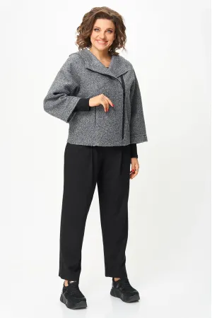 Костюм Michel Chic 1357-2 серо-чёрный