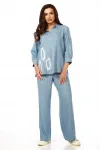 Костюм Vilena fashion 889 голубой