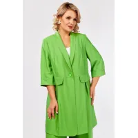 Костюм Кокетка и К 1281-1 зеленый