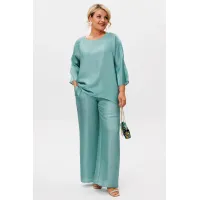 Костюм Anastasia 1228 изумрудный жемчуг