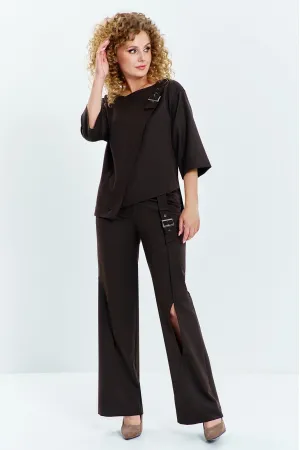 Костюм Euromoda 629 коричневый