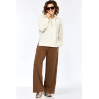 Костюм Карина Делюкс М-1393 молочно-коричневый