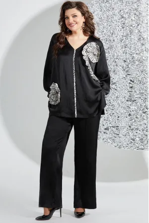 Костюм Mira Fashion 5532 черный