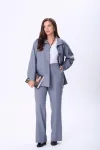 Костюм Vilena fashion 1089 серый