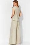 Костюм LAIKONY L-184 бежевый+черный