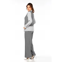 Костюм Ольга Стиль С946 серый