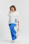 Костюм Deesses 2289 белый+ синий