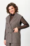 Костюм Кокетка и К 1232 коричневый