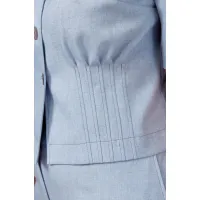 Костюм Vilena fashion 1068 голубой меланж