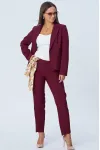 Костюм Vilena fashion 1003 бургунди Костюм Vilena fashion 1003 бургунди