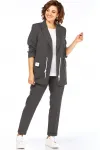 Костюм Ольга Стиль С958 серый