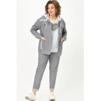 Костюм Svetlana Style 1569 серый