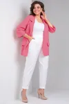 Костюм Ladis Line нежно-желтый + белый