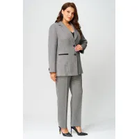 Костюм LAIKONY L-743 серый Костюм LAIKONY L-743 серый