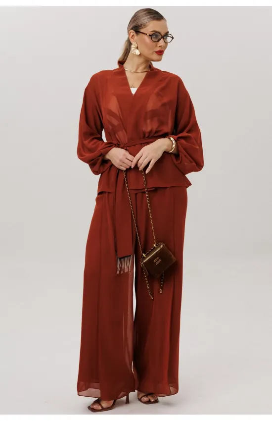 Костюм Anastasia 1063.1 табачный