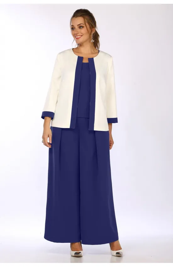 Костюм Matini темно-синий с белым