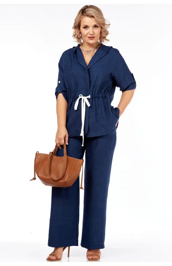 Костюм Vilena fashion 1077 синий