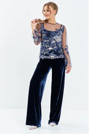 Костюм Euromoda 661 синий