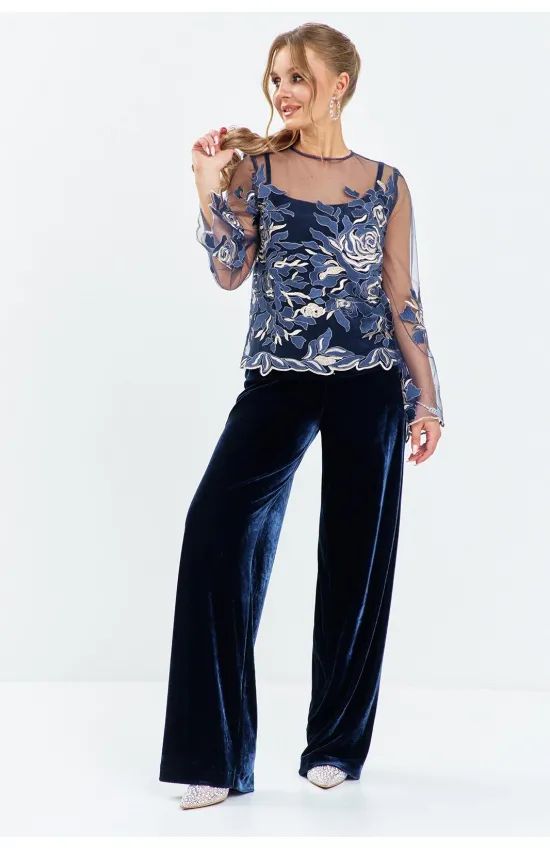 Костюм Euromoda 661 синий