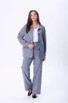 Костюм Vilena fashion 1089 серый