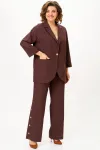 Костюм Svetlana Style 2330 коричневый