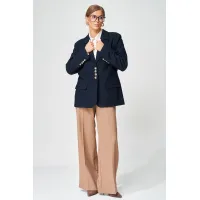 Костюм GIZART 5414 синий, бежевый Костюм GIZART 5414 синий, бежевый