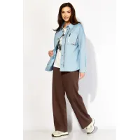 Костюм ТАиЕР 1419 голубой ,коричневый