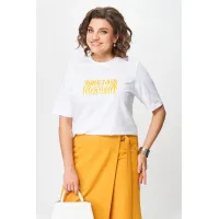 Костюм Michel Chic 1336 белый охра