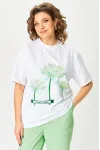 Костюм Michel Chic 1414 бело-салатовый