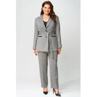 Костюм LAIKONY L-743 серый Костюм LAIKONY L-743 серый