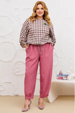 Костюм Michel Chic клетка, черный