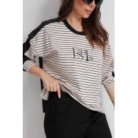 Костюм Магия Моды 2640 бежево-чёрный