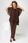 Костюм Асолия 1512 коричневый Костюм Асолия 1512 коричневый