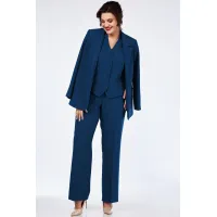 Костюм Vilena fashion 1119 синий графит
