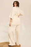 Костюм MisLana 1081 бежевый Костюм MisLana 1081 бежевый