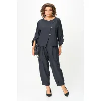 Костюм Michel Chic 1436 тёмно-графитовый Костюм Michel Chic 1436 тёмно-графитовый