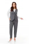 Костюм Карина Делюкс M-1251grey серый