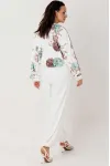 Костюм MisLana 1301 мята/белый Костюм MisLana 1301 мята/белый