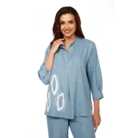 Костюм Vilena fashion 889 голубой