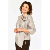 Костюм Ольга Стиль С968 беж-коричневый