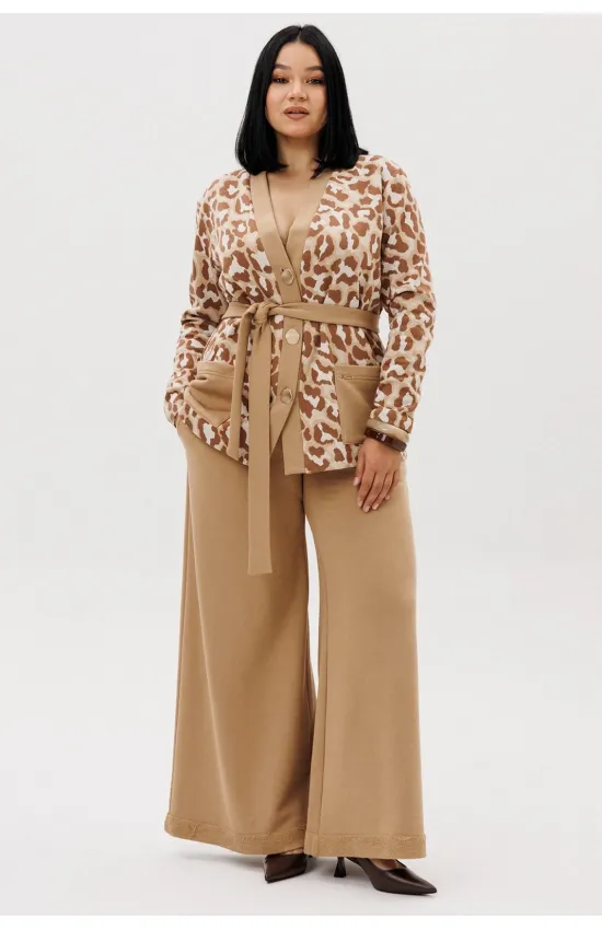 Костюм Anastasia 1292 бежевый (анималистический принт) Костюм Anastasia 1292 бежевый (анималистический принт)
