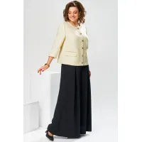 Костюм Romanovich 2-2848 молочный/чёрный Костюм Romanovich 2-2848 молочный/чёрный