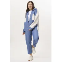 Костюм Ma cherie 3044 голубой+молочный Костюм Ma cherie 3044 голубой+молочный