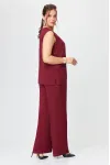 Костюм Svetlana Style 2023 бордовый Костюм Svetlana Style 2023 бордовый