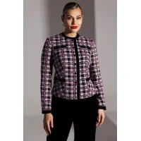 Костюм Мода-Юрс 25-2950 черный+сирень